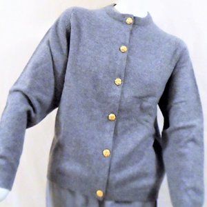 BALLANTYNE NEW WITH TAG SWEATER 100%PURE CASHMERE MADE-IN-SCOTLAND